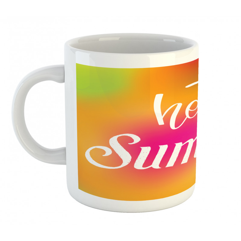 Abstract Colorful Summer Mug