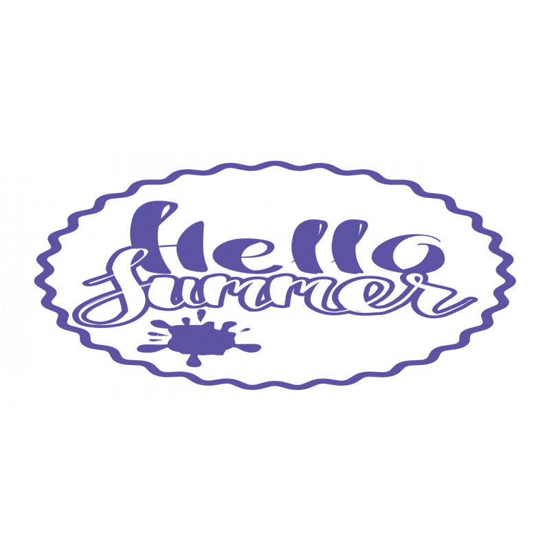 Hello Summer Season Circle Mug