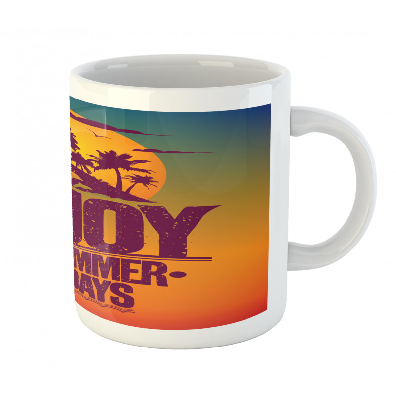 Tropical Island Enjoy Summer Mug