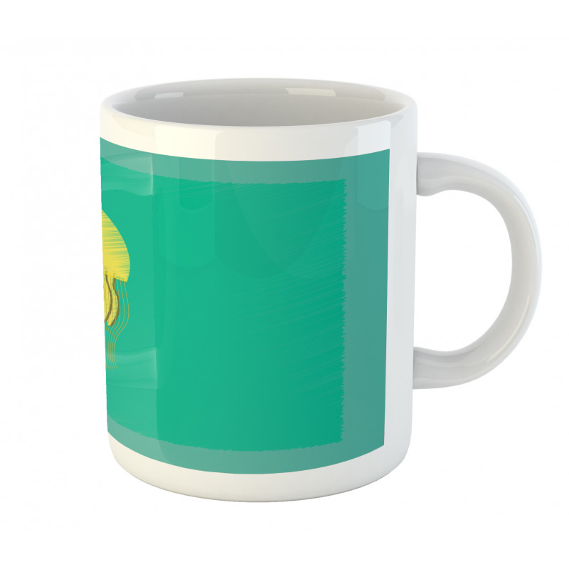 Simplistic Flat Organism Mug