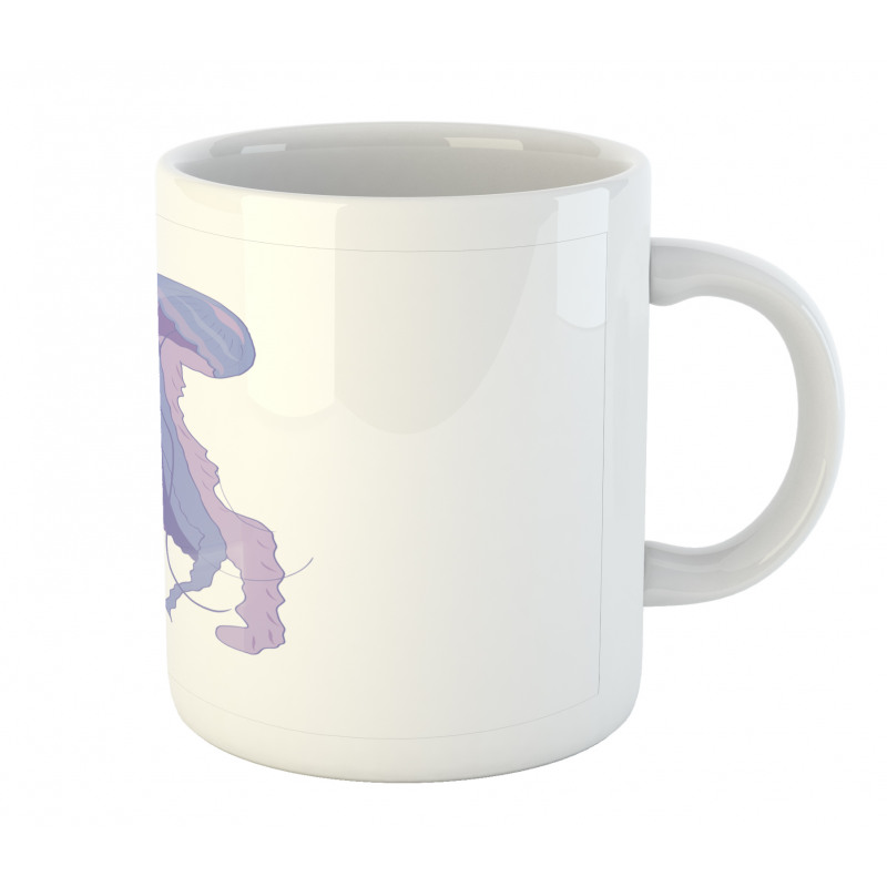 Pastel Purple Tones Art Mug