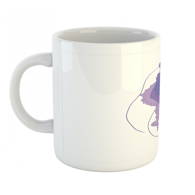 Pastel Purple Tones Art Mug