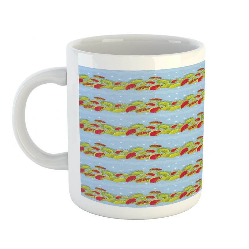 Venus Plants and Flies Line Mug