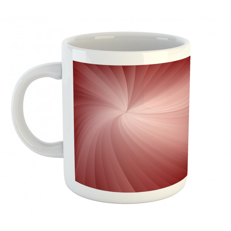 Ombre Effect Twirling Rays Mug