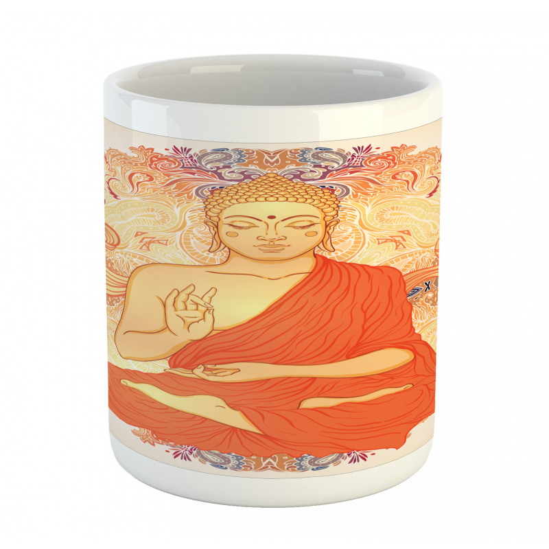 Oriental Calmness Figure Mug