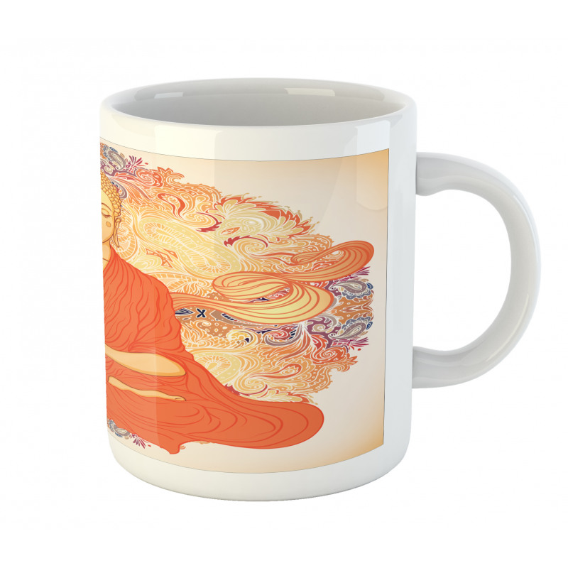 Oriental Calmness Figure Mug