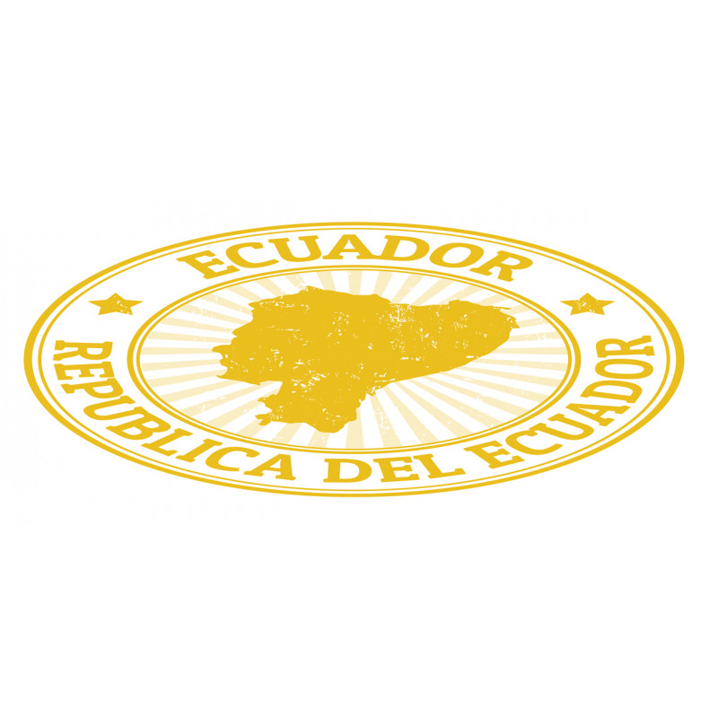 Retro Republica Del Ecuador Mug