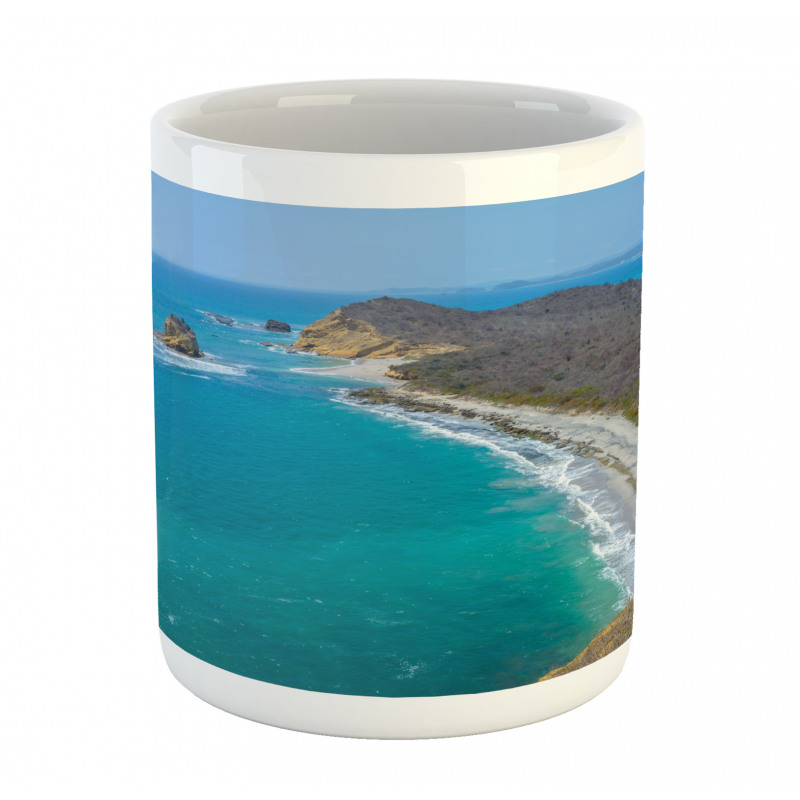 Los Frailes Beach Panoramic Mug