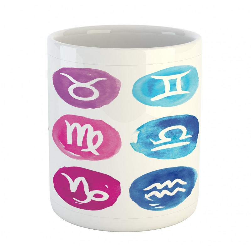 Watercolor Effect Rounds Mug