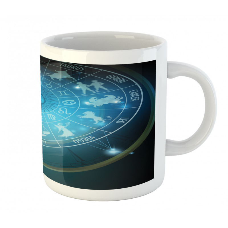 Horoscope Wheel Astrology Mug