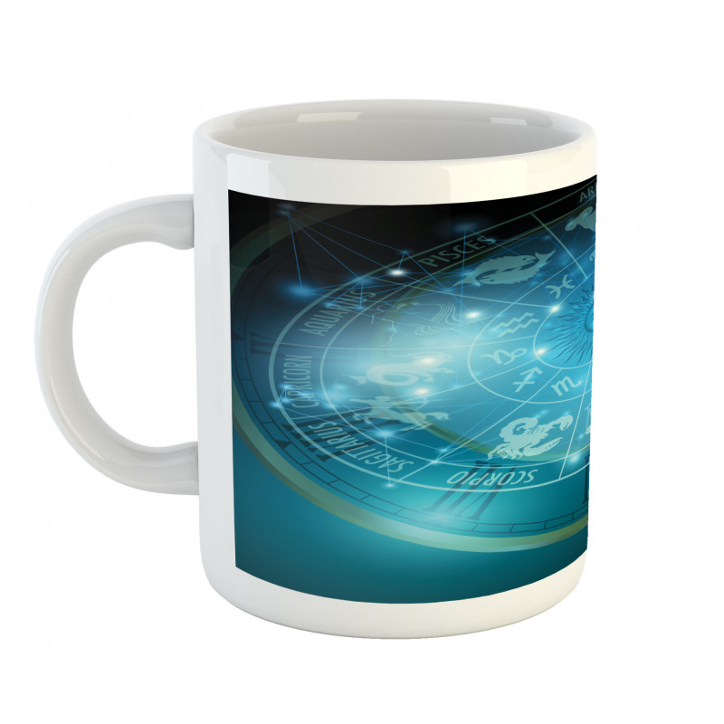 Horoscope Wheel Astrology Mug