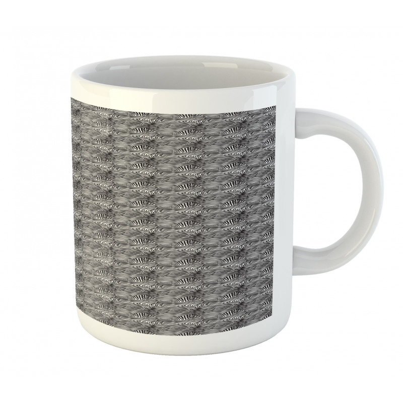 Wild Animal Skin Layout Mug