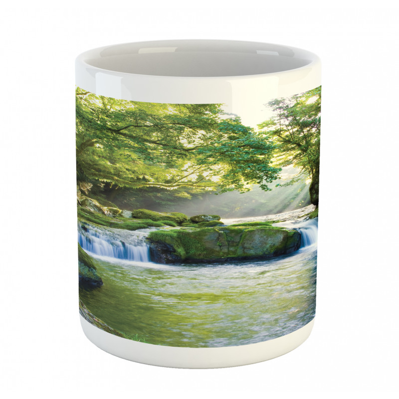 Foliage Misty Mountains Mug