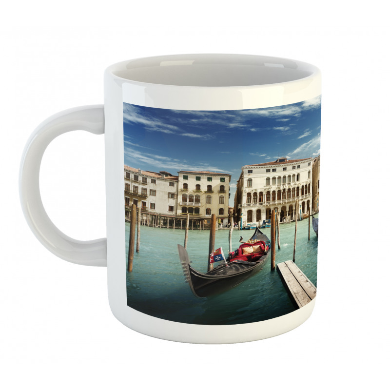 Gondolas Venetian Lagoon Mug