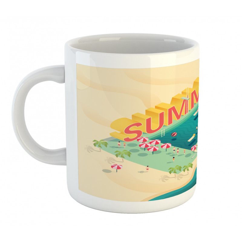 Summer Beach Ocean Fun Mug