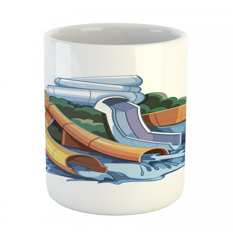 Aqua Park Water Slides Mug