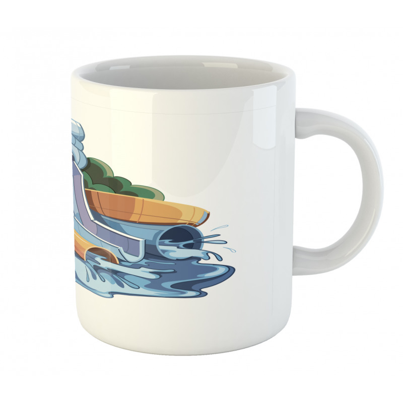 Aqua Park Water Slides Mug