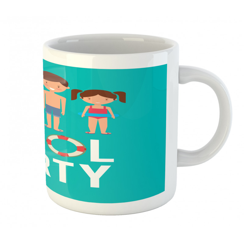 Happy Children Swimsuits Mug