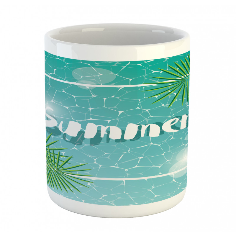 Tropical Summer Square Mug