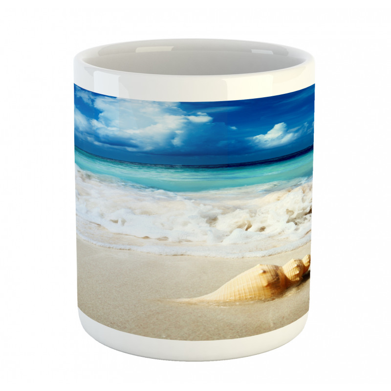 Nautical Sunny Coastline Mug