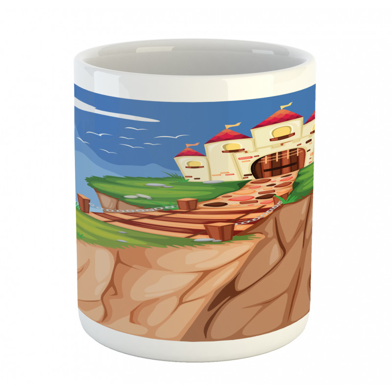 Colorful Castle Peak Edge Mug