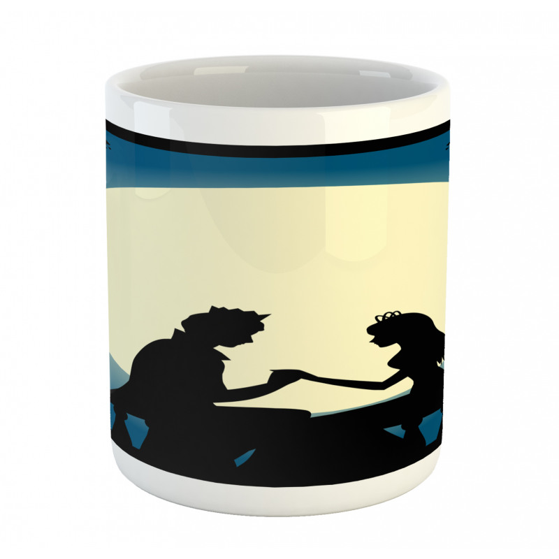 Classic Romantic Scene Mug