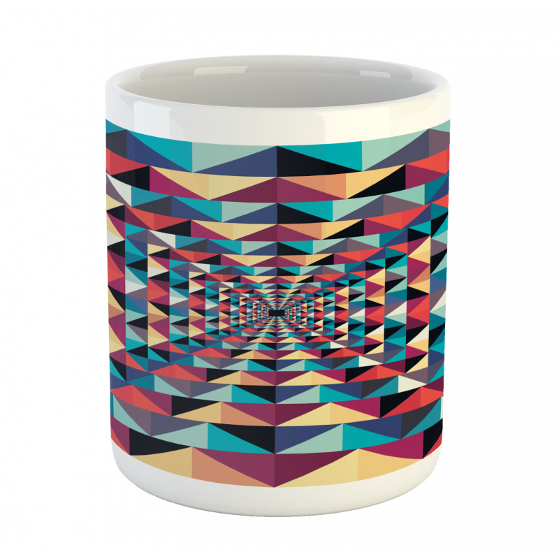 Visual Patchwork Retro Mug