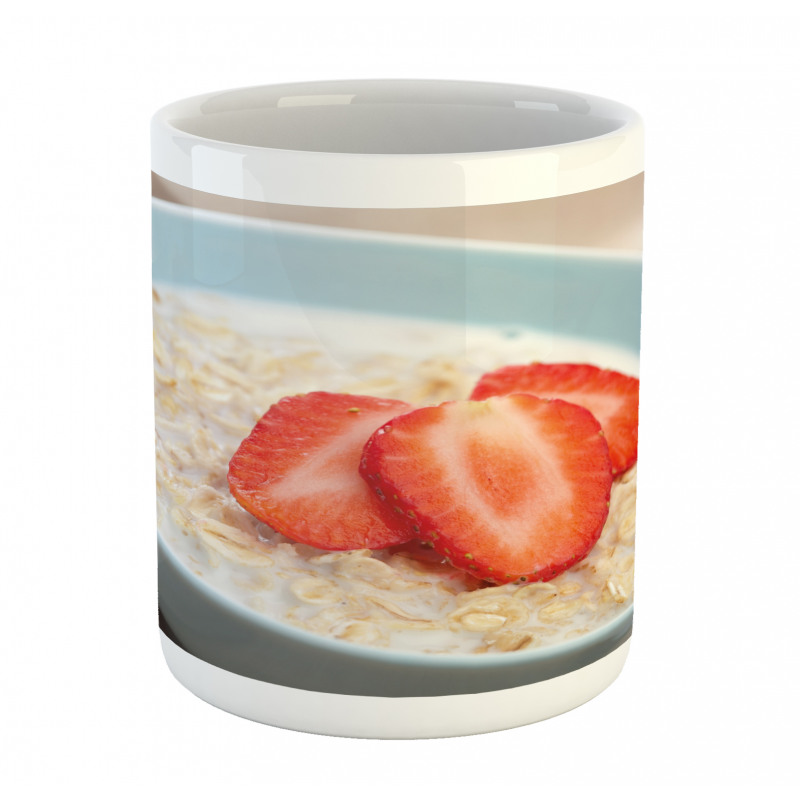 Fresh Strawberries Cereal Mug