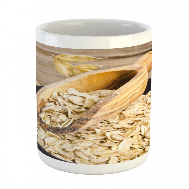 Organic Porridge Oats Bowl Mug