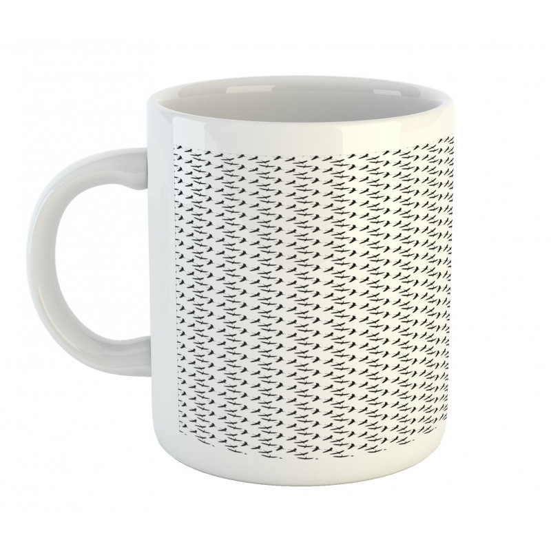 Minimalist Style Migrate Bird Mug