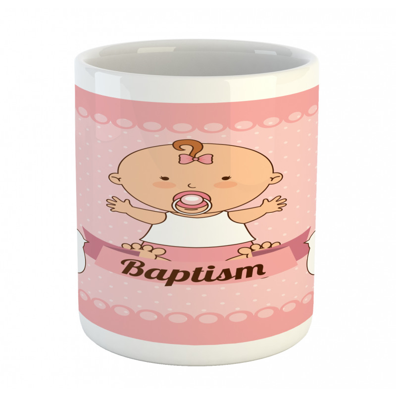 Baby with a Message Cartoon Mug