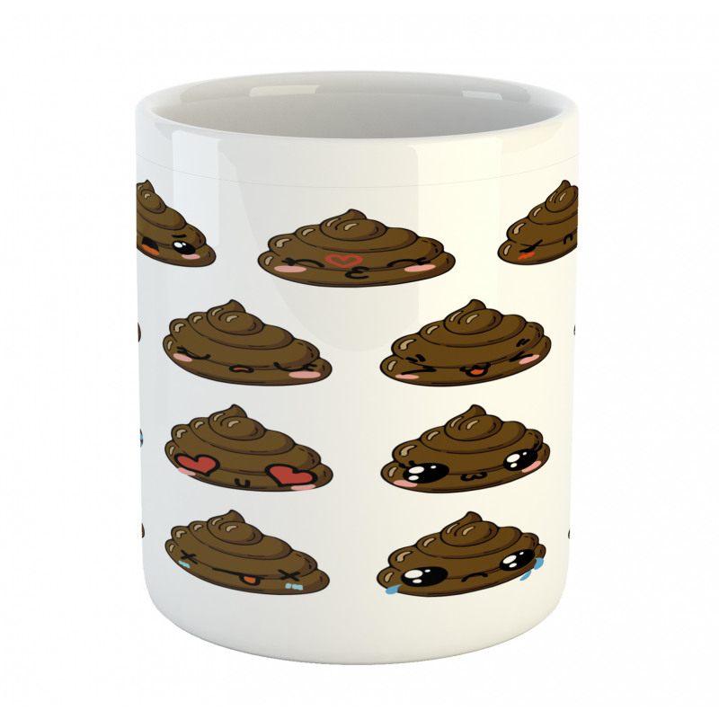 Turd Pattern Mug