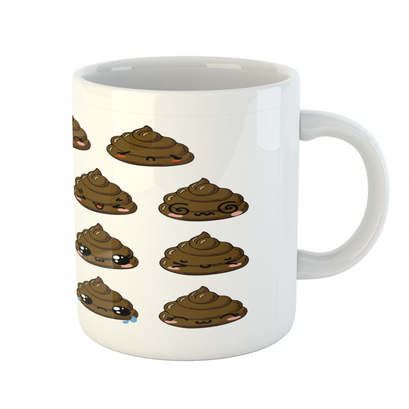 Turd Pattern Mug