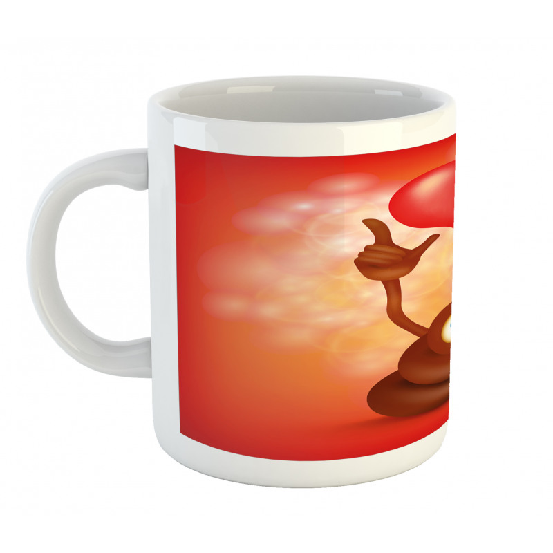 Whimsical Turd Love Mug