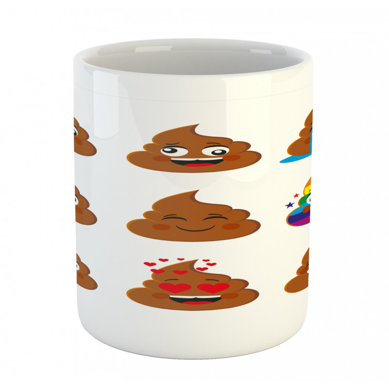 Cartoon Turd Mug