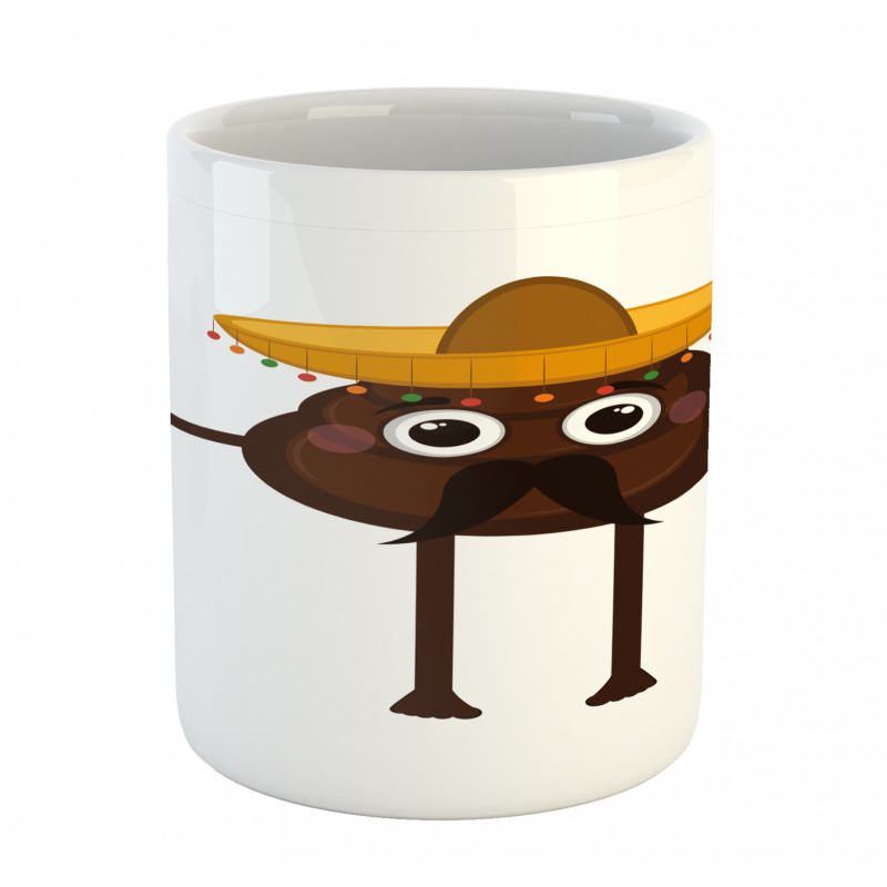 A Funny Mexican Turd Mug