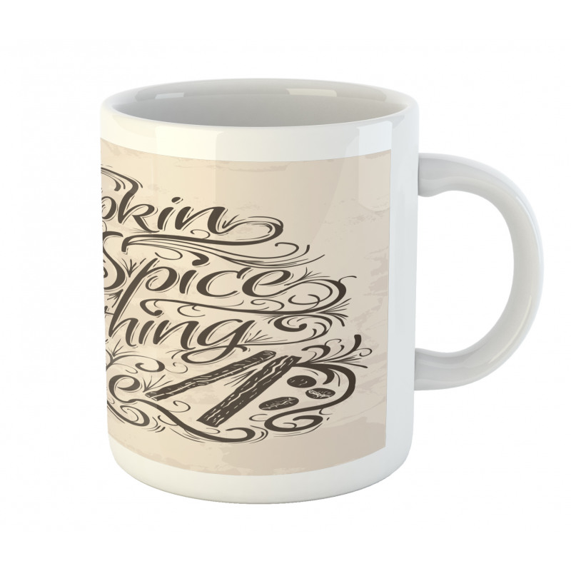 Thanksgiving Wording Mug