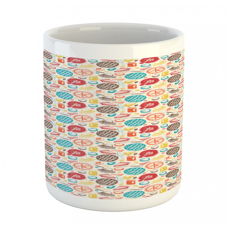 Bakery and Kitchen Items Mug