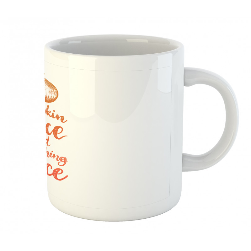 Romantic Fall Writing Mug