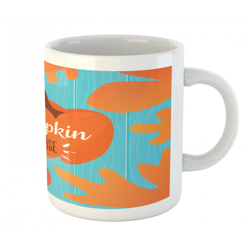 Pumpkin Please Words Mug