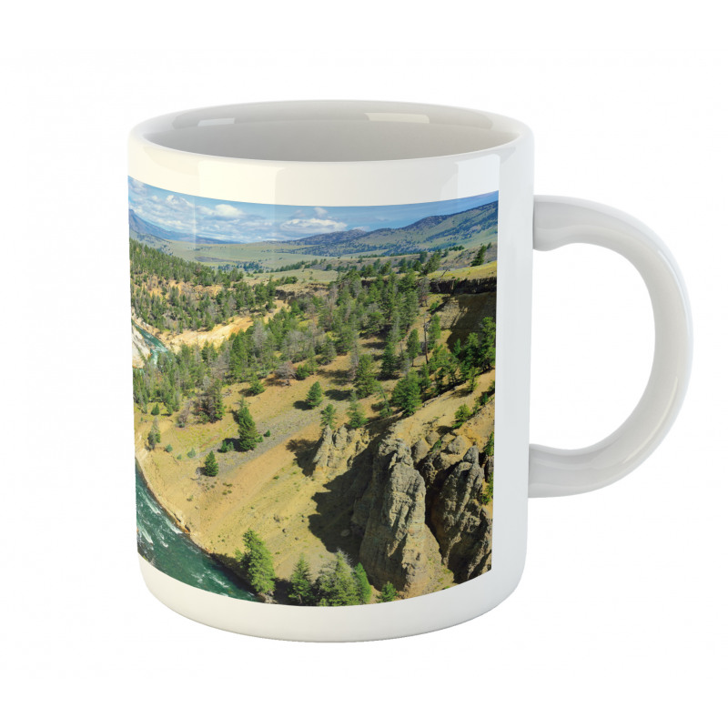 Yellowstone Calcite Springs Mug