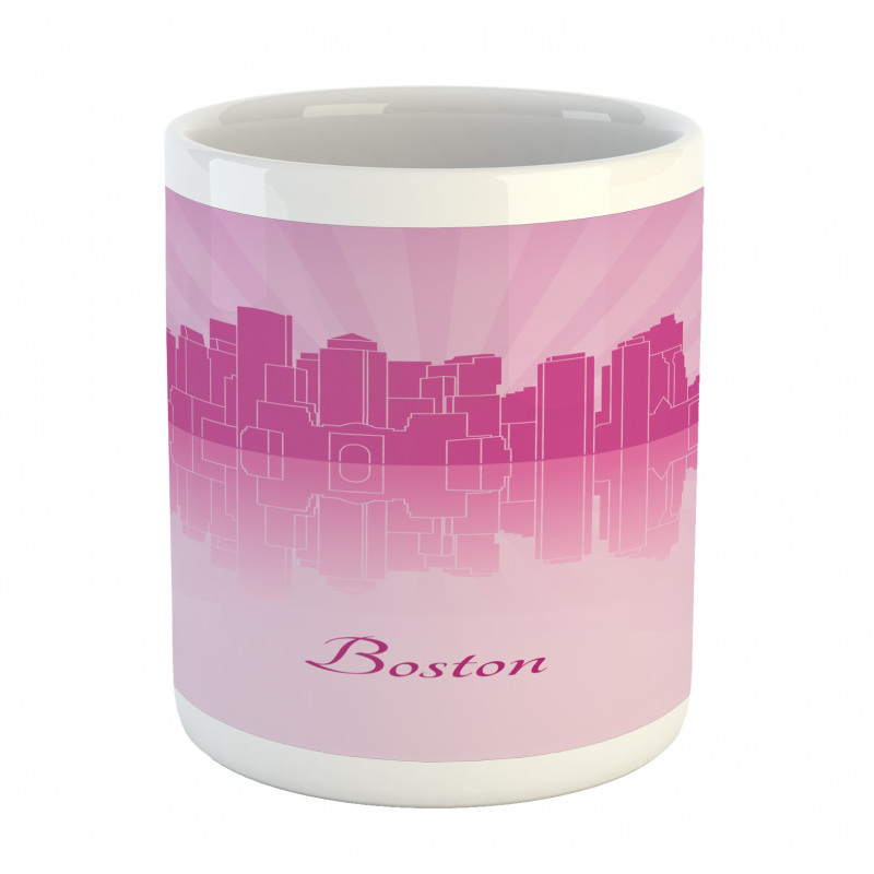 Pastel Silhouette Mug