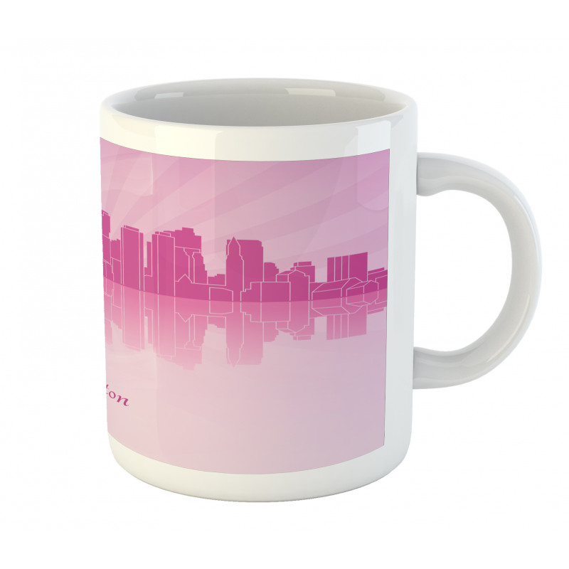 Pastel Silhouette Mug