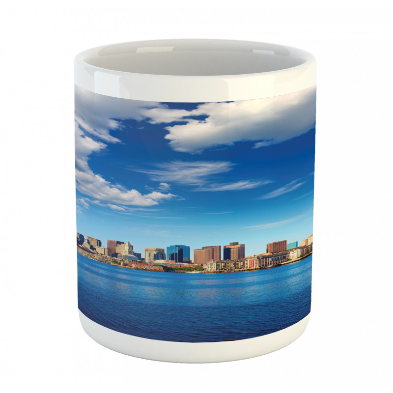 Skyline of Boston Mug