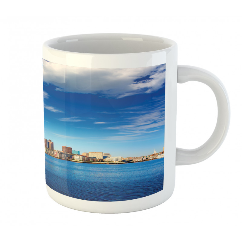 Skyline of Boston Mug