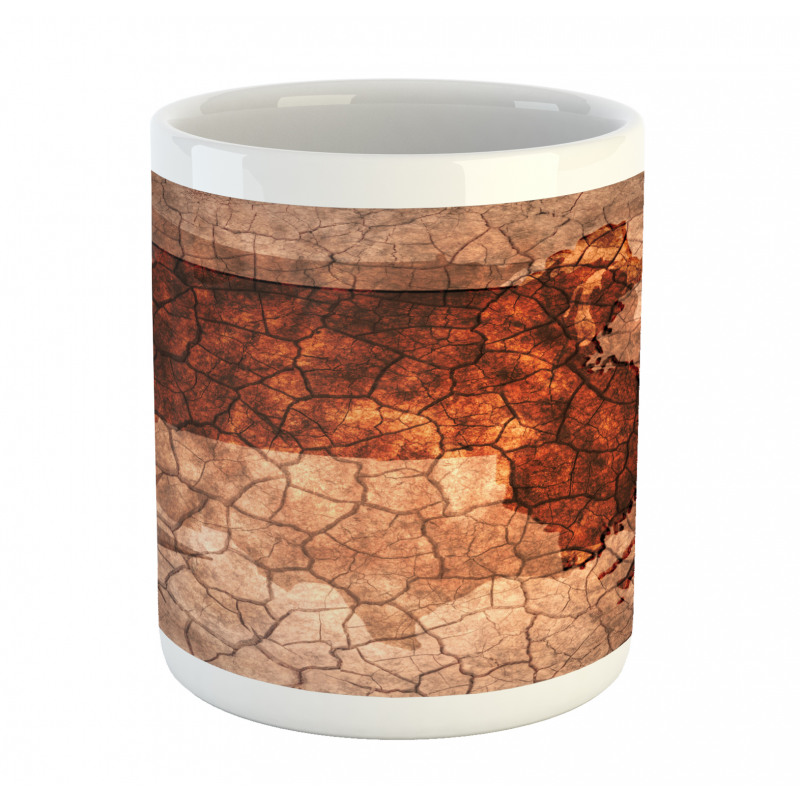 State Map USA Theme Mug