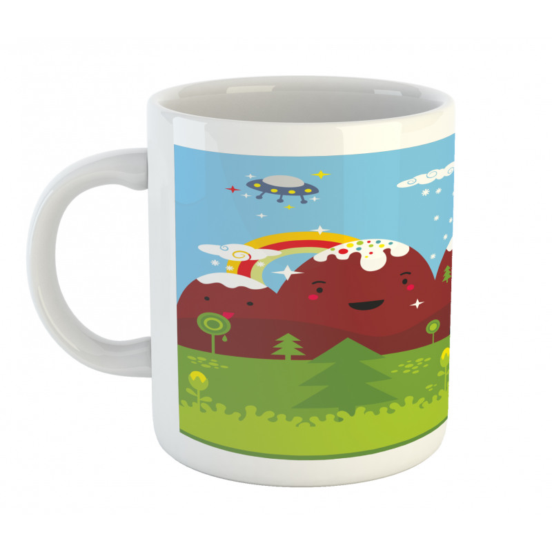 Doodle Land Countryside Mug