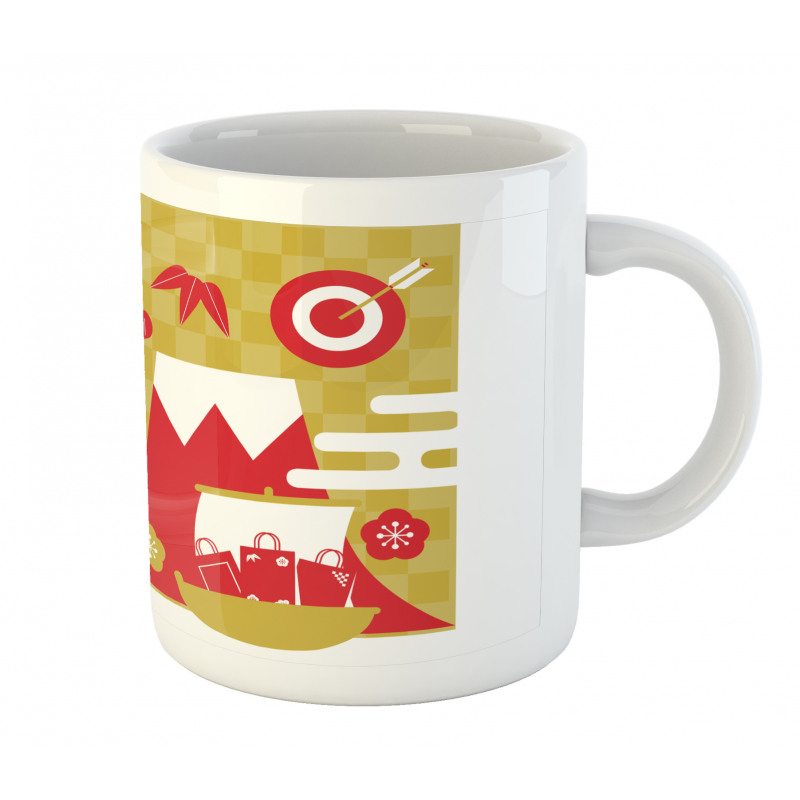 New Year Hill Mug