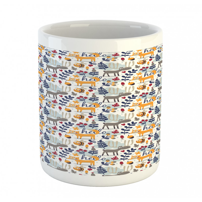 Animals and Botany Mug