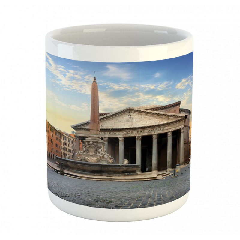 Pantheon Fountain in Rome Mug